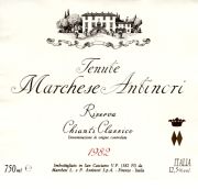 Chianti ris_Antinori_Marq Antinori 1982